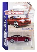 Samochody i pojazdy dla dzieci - MAJORETTE JAPAN SERIES NISSAN CEFIRO A31 CZERWONY 1:64 212051029 - miniaturka - grafika 1