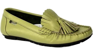 Mokasyny Nessi ST.22175 Mięta 1 - NESSI - Mokasyny damskie - miniaturka - grafika 1