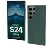 Etui i futerały do telefonów - Bizon Łupka Samsung Galaxy S24 Ultra Zielony - miniaturka - grafika 1
