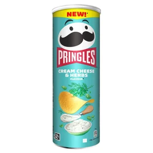 Pringles Cream Cheese & Herbs Chrupki 165 g - Chrupki - miniaturka - grafika 1