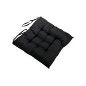 Poduszki dekoracyjne - Poduszka na siedzisko Simona 40 x 40 cm antracyt - miniaturka - grafika 1