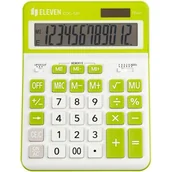 Kalkulatory - Kalkulator ELEVEN CDC120WHGN Zasilanie bateryjno-słoneczne, 4 pamięci - miniaturka - grafika 1
