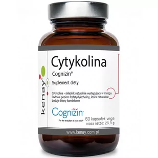 Kenay Cytykolina 60Vegcaps - Aminokwasy - miniaturka - grafika 1