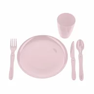 Kuchnia turystyczne i akcesoria - Zestaw piknikowy 21EL RÓŻOWY przyjęcie w plenerze kod: 40G-ZES-G158/2 - miniaturka - grafika 1