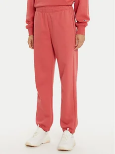 Champion Spodnie dresowe 117583 Czerwony Regular Fit - Spodnie sportowe damskie - miniaturka - grafika 1