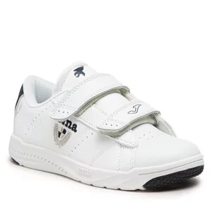 Sneakersy JOMA - Play Jr 2122 WPLAYW2122V White/Navy - Buty dla chłopców - miniaturka - grafika 1