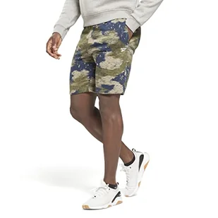 Reebok Męskie nowoczesne szorty kamuflażowe, zielony (Hunter Green), XL, Zielony myśliwy, XL - Spodenki damskie - miniaturka - grafika 1
