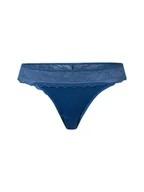 Majtki damskie - Chantelle Majtki Kobiety Sztuczne włókno niebieski jednolity, 38 - miniaturka - grafika 1