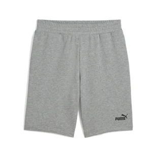 Męskie szorty Essentials 10" z logo No. 1 PUMA Medium Gray Heather - Spodnie sportowe męskie - miniaturka - grafika 1