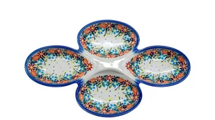 Ceramiczna tacka do serwowania Ceramika Bolesławiec - Tace i patery - miniaturka - grafika 1