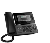 Telefonia VoIP - Snom D815W telefon VoIP Czarny TFT Wi-Fi - miniaturka - grafika 1