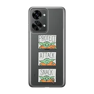 Etui i futerały do telefonów - ERT GROUP etui na telefon Oneplus NORD 2T 5G, case oryginalny i oficjalnie licencjonowany przez Star Wars, wzór Baby Yoda 009, optymalnie dopasowane, plecki z TPU częściowo przeźroczyste - miniaturka - grafika 1