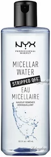 NYX Professional Makeup - STRIPPED OFF MICELLAR WATER - MAKEUP REMOVER - Woda micelarna do demakijażu - 400 ml - Płyny micelarne - miniaturka - grafika 1