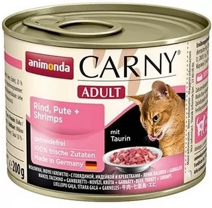 ANIMONDA Cat Carny Adult indyk i krewetki 200g - Mokra karma dla kotów - miniaturka - grafika 2