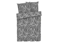 Pościel - LIVARNO home Pościel dwustronna z mikrowłókna satynowego, 220 x 200 cm (Liście) - miniaturka - grafika 1