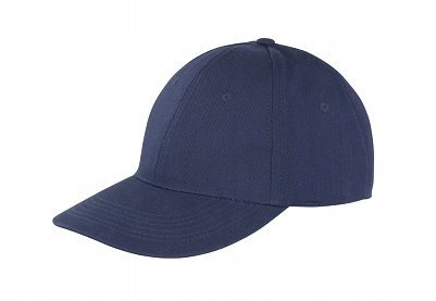 Czapka z daszkiem Memphis Cap bawełniana Granatowy r. L