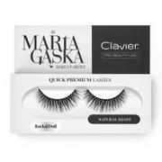 Sztuczne rzęsy i akcesoria - Clavier Quick Premium Lashes rzęsy na pasku Rock&Doll 804 - miniaturka - grafika 1