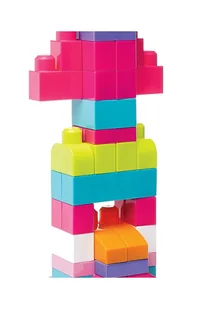 Mega Bloks KLOCKI 60 ELEMENTÓW TORBA ZIELONA CYP66 - Klocki - miniaturka - grafika 5