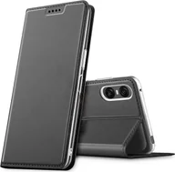 Etui i futerały do telefonów - Pokrowiec na telefon komórkowy Sony Xperia 10 VI Book Etui ochronne Slim Flip Cover Case - miniaturka - grafika 1
