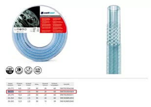 Cellfast Wąż techniczny 50mb 8,0x2,0 mm 20-273 - Węże ogrodowe i zraszacze - miniaturka - grafika 1