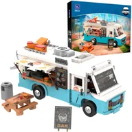 Klocki - Klocki konstrukcyjne Pantasy Pojazd Retro Food Truck 2196 elementów - miniaturka - grafika 1