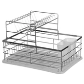 Suszarki do naczyń - Suszarka do naczyń dwupoziomowa Ociekacz na naczynia 41 x 30 x 27.5 cm BRUNBESTE BB-3436 - miniaturka - grafika 1