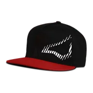 Czapki damskie - Czapka z Daszkiem Macna Snapback Logo Side Czerwony/CzarnyRegulowany - miniaturka - grafika 1