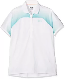 Koszulki i topy damskie - Helly Hansen damska koszulka polo w HP, biały, XL 7040054715041 - grafika 1