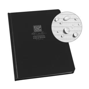 Rite in the Rain - Notatnik wodoodporny Large Bound Book - 223 x 175 mm - 80 kartek - Czarny - 770F-LG - Kalendarze - miniaturka - grafika 5