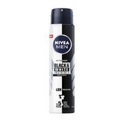 Dezodoranty i antyperspiranty męskie - Nivea Men Invisible for Black & White Dezodorant w sprayu 150 ml - miniaturka - grafika 1