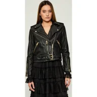 Kurtki damskie - AllSaints Skórzana ramoneska BALFERN Regular Fit - miniaturka - grafika 1