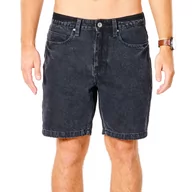 Spodnie sportowe męskie - Szorty męskie Rip Curl Washed Black Denim Walkshort - miniaturka - grafika 1