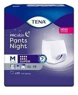 Bielizna lecznicza - Majtki chłonne Tena Pants Proskin Super Night OTC Edition M, 10 sztuk - miniaturka - grafika 1