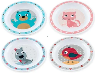 Canpol babies CANPOL Miseczka plastikowa różowa 3004412 - Miseczki i talerzyki dla dzieci - miniaturka - grafika 5
