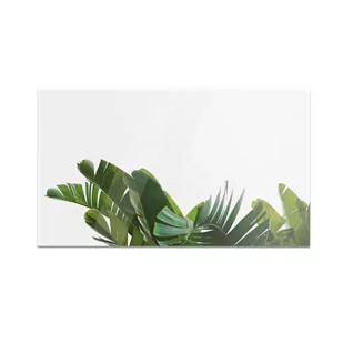 Szklana deska kuchenna HOMEPRINT Zielone liście tropikalne 60x52 cm - Deski do krojenia Szklana deska kuchenna HOMEPRINT Zielone liście tropikalne 60x52 cm - Deski do krojenia - miniaturka - grafika 1