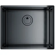 Zlewozmywaki - GLOBALO zlewozmywak RIWOLO 50.1 ANTHRACITE - miniaturka - grafika 1
