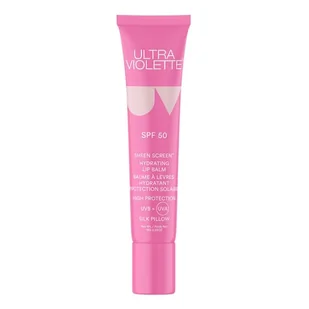 Ultra Violette - Sheen Screen Spf 50 Smoothie - Nawilżający Przeciwsłoneczny Balsam Do Ust - Silk Pillow  15 g - Dla Kobiet - Kremy do twarzy z filtrem - miniaturka - grafika 1