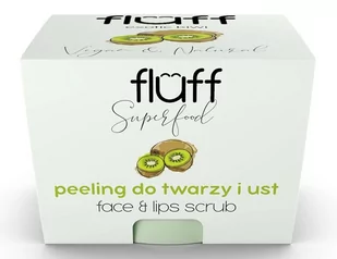 Fluff Fluff Peeling do twarzy i ust kiwi 80g - Peelingi i scruby do twarzy - miniaturka - grafika 1