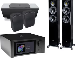 Kino domowe NAD M10 V2 czarny + Solano FS287 czarny + Pulse Flex 2i czarny + Pulse Sub+ czarny - Kino domowe - miniaturka - grafika 1