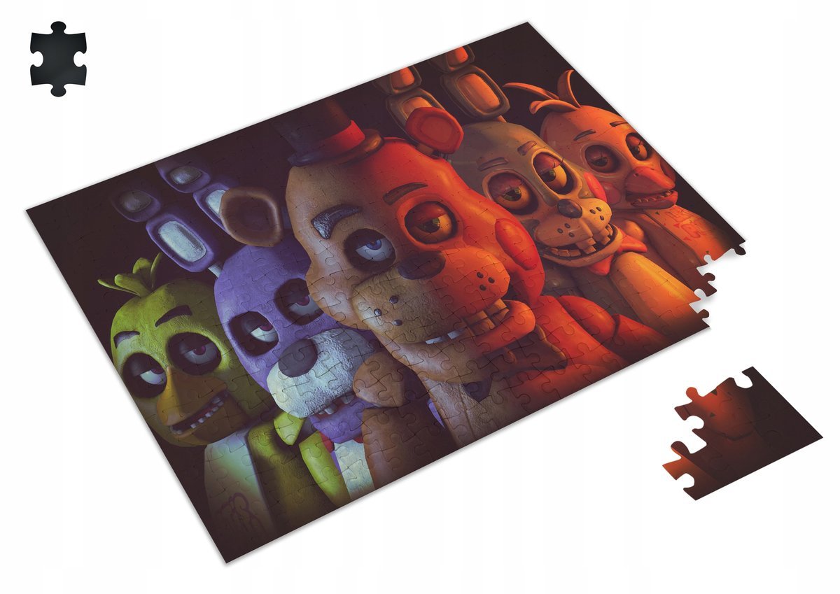 PUZZLE Five Nights at Freddy's (2023) Horror + IMIĘ Pudełko 120 el. #6