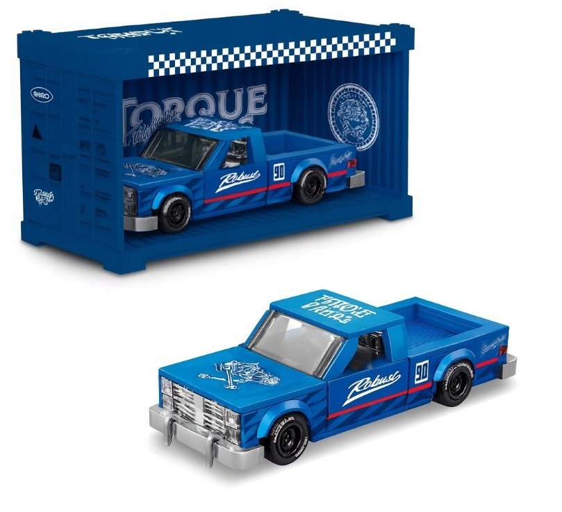 KLOCKI SAMOCHÓD sportowy PICKUP niebieski 392 EL. TORQUE TITANS (392PCS)