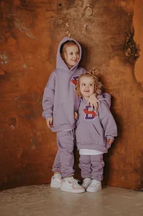 Dres oversize Lavender - Bluzy dla chłopców - miniaturka - grafika 1