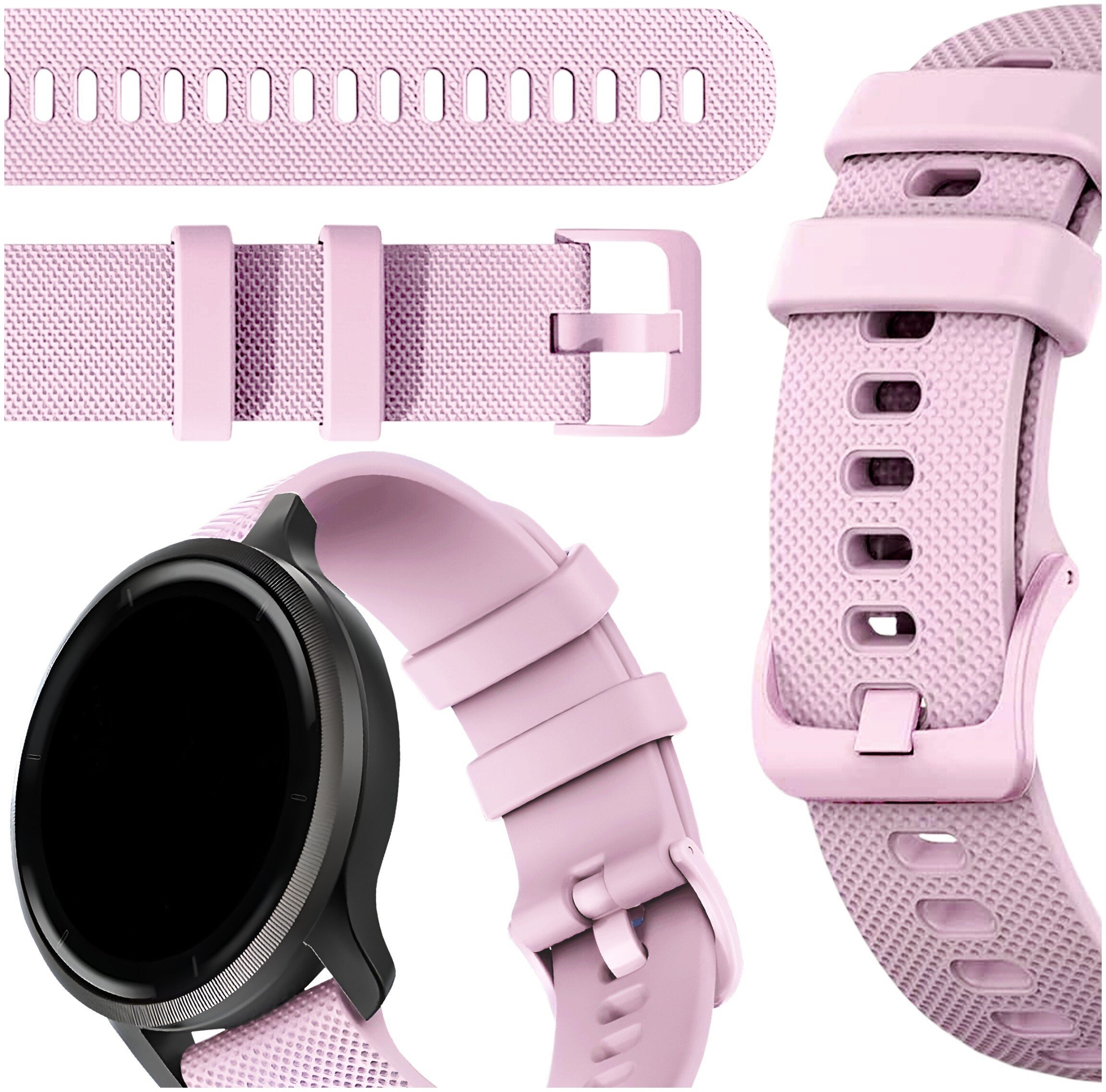 ChronSmarta Pasek ChronSmarta do smartwatch'a Huawei Watch GT4 GT5 41mm Classic Active Elite Elegant Różowy