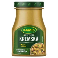 Musztardy - Kamis musztarda kremska łagodna 185g - miniaturka - grafika 1