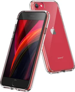 Etui ochronne dla Apple iPhone SE 2020 2022, iPhone 7/8 Case Transparent Slim Cover Clear Case - Etui i futerały do telefonów - miniaturka - grafika 1