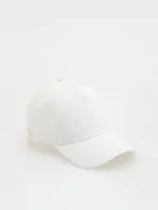 Czapki damskie - Reserved - Czapka z daszkiem - złamana biel - miniaturka - grafika 1