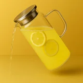 Dzbanki i imbryki - MODERN KITCHEN Dzbanek z pokrywką ze szkła borokrzemowego 1,9L 8x10,5x25,5cm - miniaturka - grafika 1