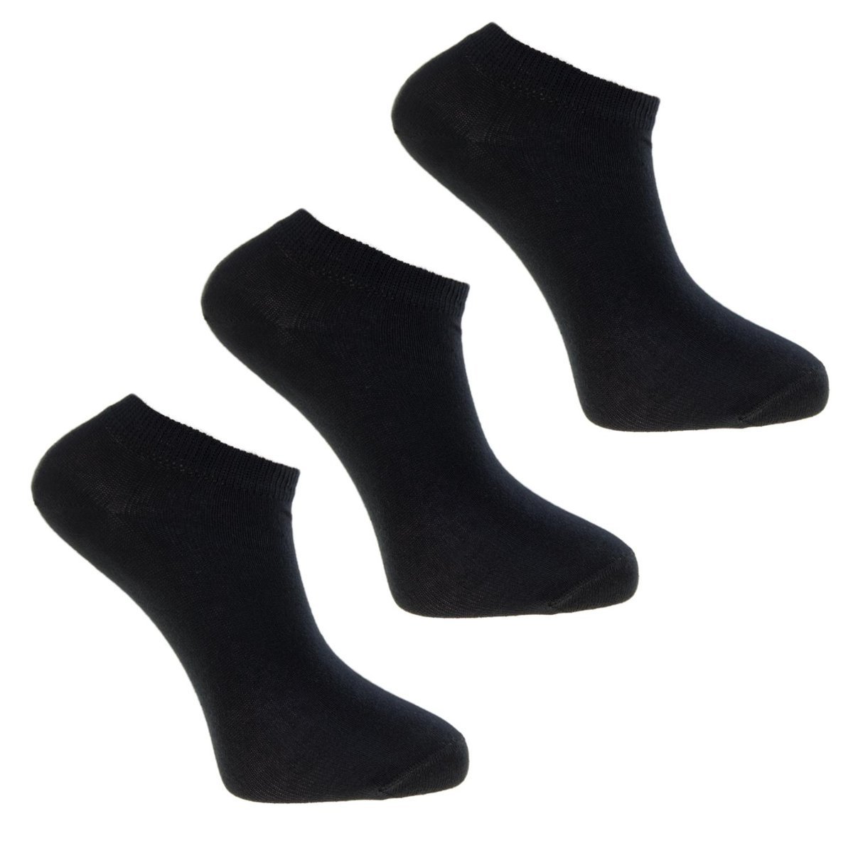 SKARPETKI STOPKI CZARNE MĘSKIE 3-PARY MORAJ 43-45