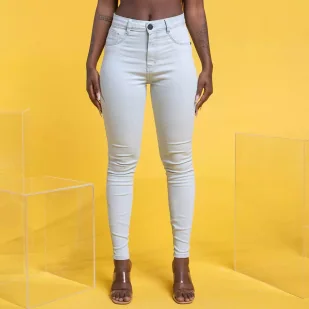 Jeansy damskie LABELLAMAFIA PANTS MIX CLASSICOS DENIM - Spodnie damskie - miniaturka - grafika 1