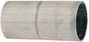 Łącznik do rurek 320/2 aluminiowy. Średnica zewnętrzna 20mm, średnica wewnętrzna 18mm - Kanały kablowe - miniaturka - grafika 1